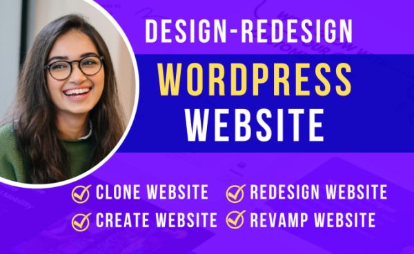 Design, redesign, revamp or clone website or blog